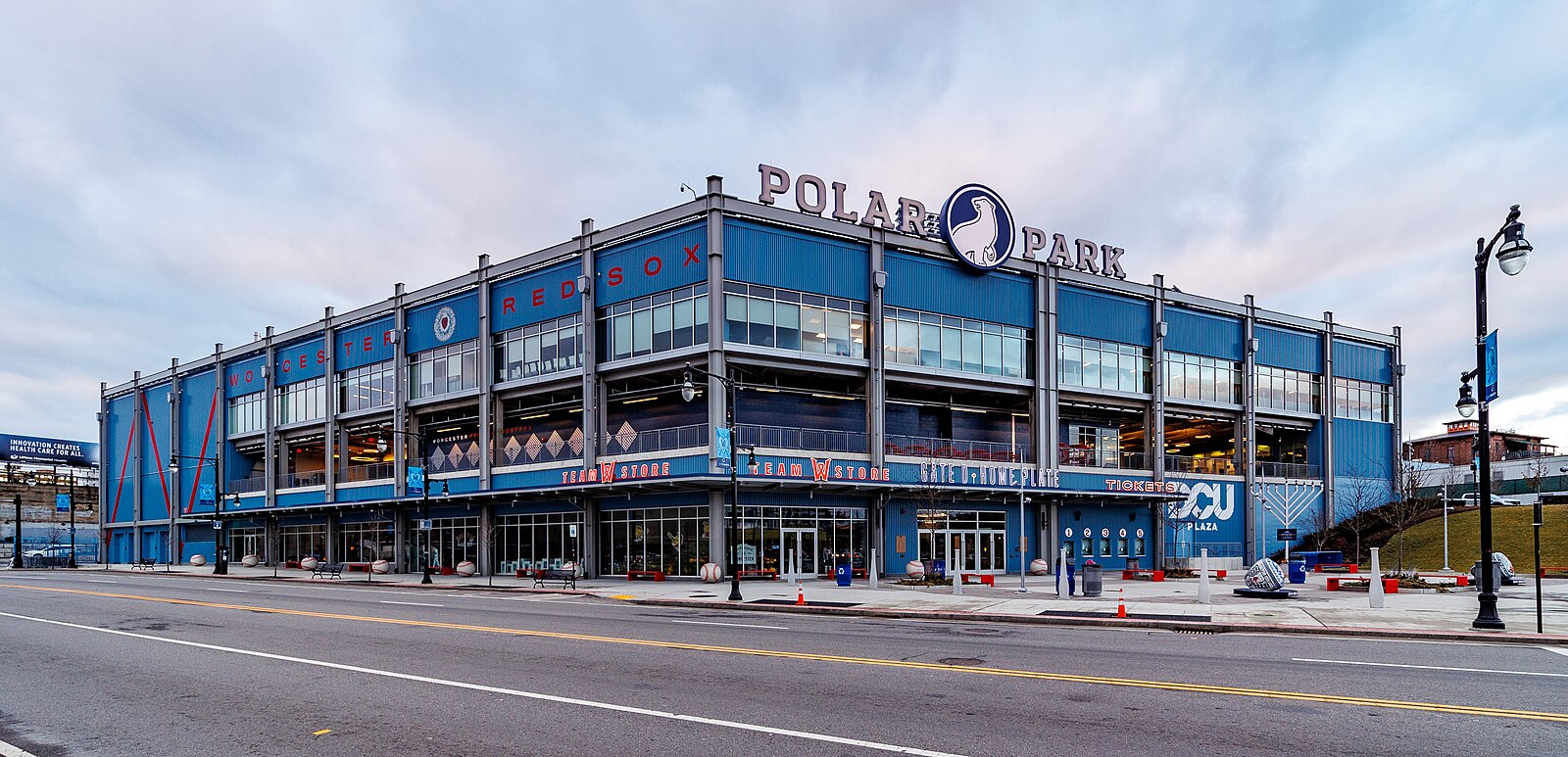 Polar Park stadium view